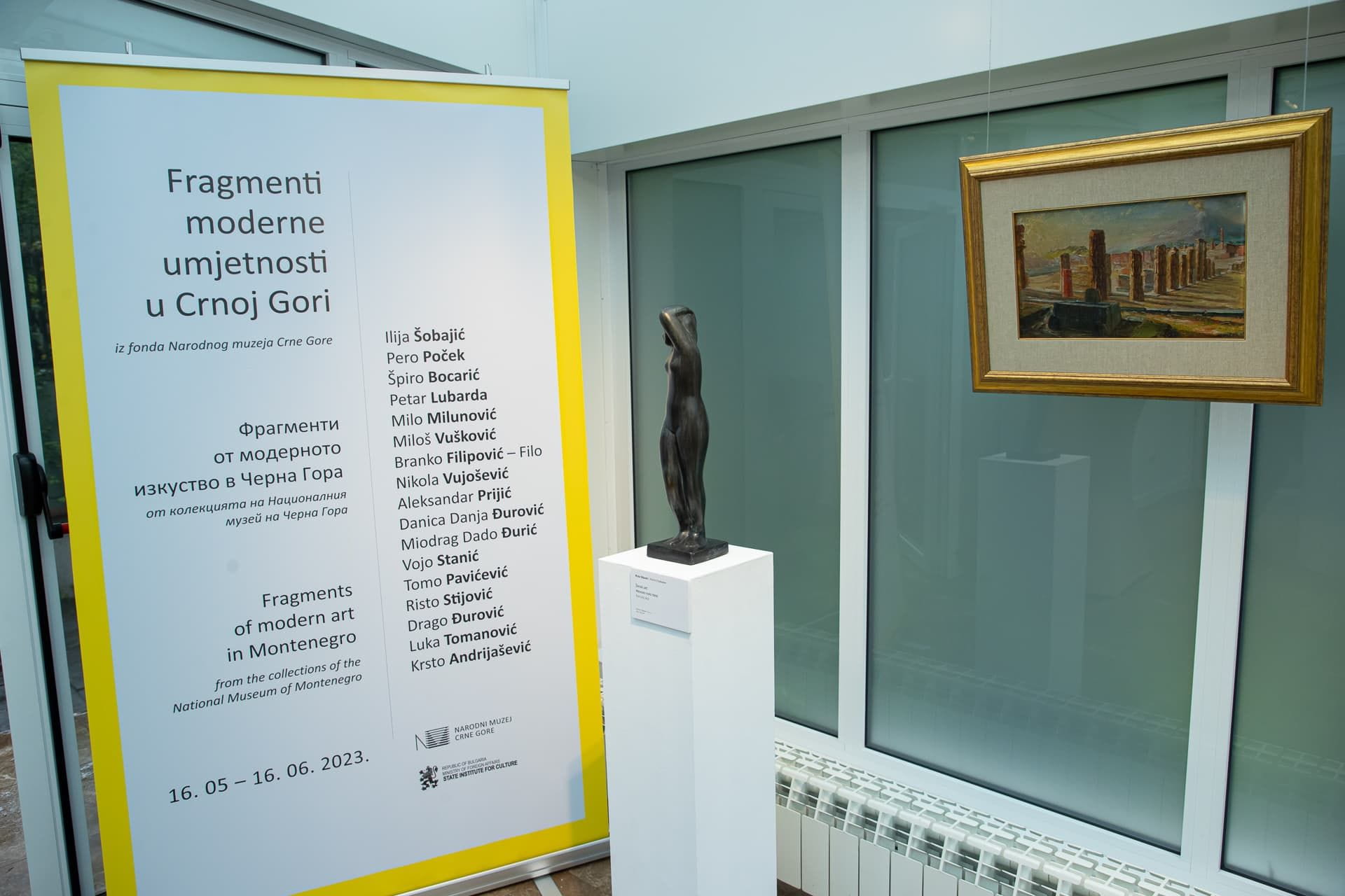 President Đurović opens ‘Fragments of contemporary art in Montenegro